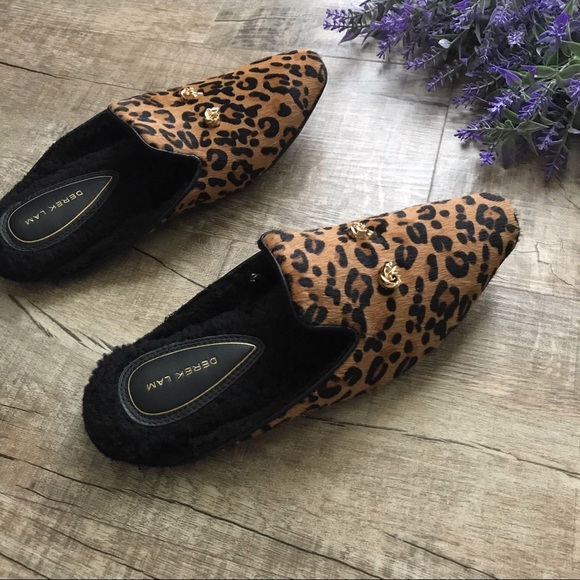 Derek Lam Leopard Print Loafers - Picture 7 of 8